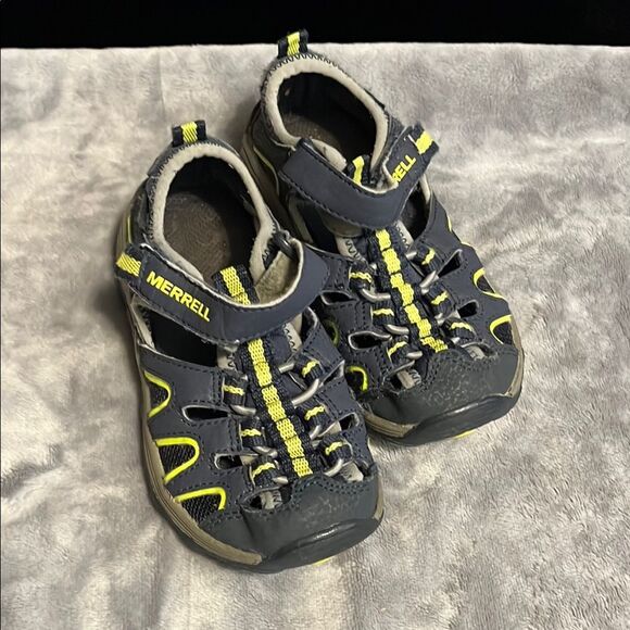 Merrell Kids' Navy Hydro H20 hiker shoes - Picture 1 of 7